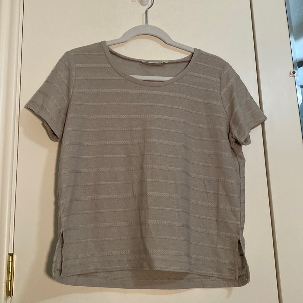 Textures Tan Tee | Size M